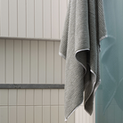 Stripe Organic Cotton Towel Olive Range