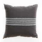 Weaver Green Trucadors charcoal cushion, recycled plastic, 45 x 45cm