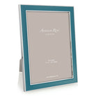 Addison Ross Enamel Teal & Silver