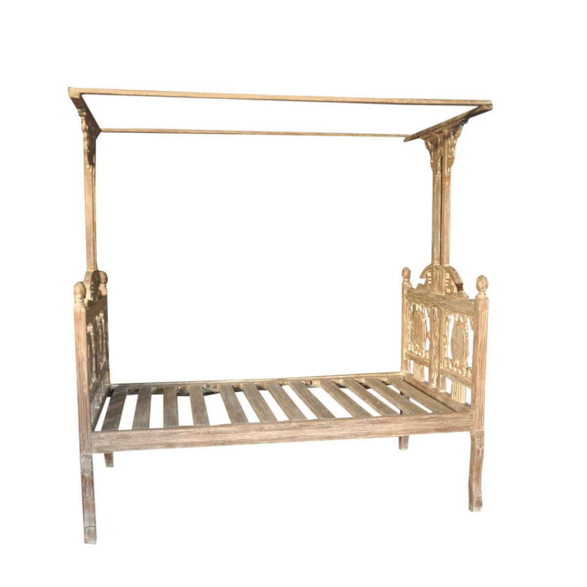 Canopy Bed in White Wash - INSIDE, INSIDE Hong Kong