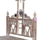 Canopy Bed With Mirror in White Wash - INSIDE, INSIDE Hong Kong
