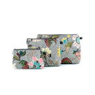 Ceannis Cosmetic Grey Flower Linen Grey - Ceannis, INSIDE Hong Kong