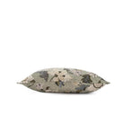 Ceannis Flower Linen cushion in soft green