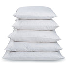Polyester cushion filler with a cotton lining