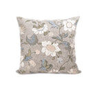 Flower Linen cushion cover in khaki, Ceannis