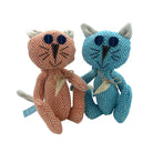Decorative woollen cuddly cat, 25 cm