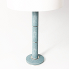 Diss Column Table Lamp Shagreen Teal