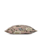 Dusty pink Flower Linen cushion cover, 50 cm