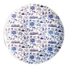Faux Hong Kong Toile Series Plate Blue