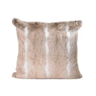 Faux spring deer natural cushion by Ceannis, 50 x 50 cm, styled view