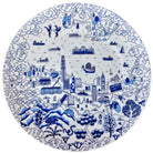 Faux Willow Series HK 10.5'' Plate Blue set of 4