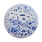 Faux Willow Series HK 10.5'' Plate Blue set of 4