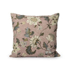 Flower Linen cushion cover in dusty pink, Ceannis