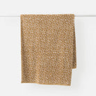 Forget Me Not bath towel by Citta Design, 500gsm terry cotton in lemon
