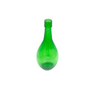 Green glass bottle, vintage European glass, All'origine