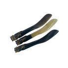 Horn butter knife with a carved owl handle, 18 cm