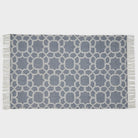 Kasbah Ink rug, blue, made from recycled bottles, indoor and outdoor, detail