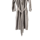 Men's Linen Blk/Nat Dressing Gown
