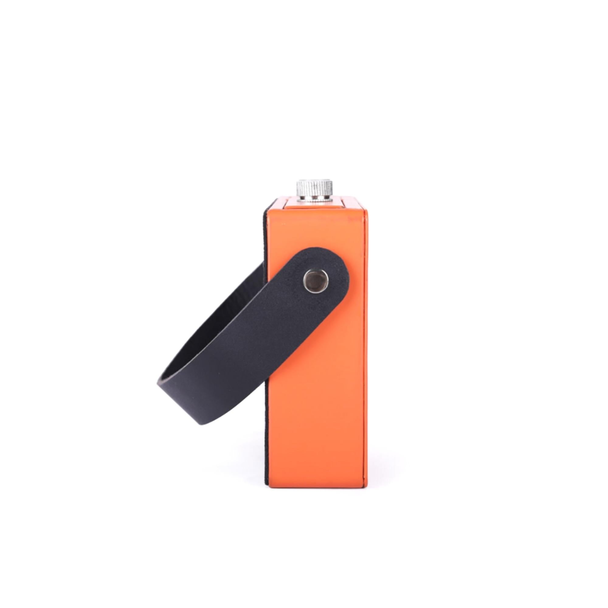 Radio Table Set, stainless steel fruit picks and rings, detail view