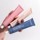 Rosewater hand cream, 100g, floral scent, naturally derived, detail view