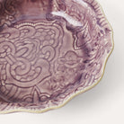 Sthal lavender ceramic bowl, 17cm stoneware, side view