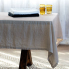 Tablecloth Plain Hemstitch Natural