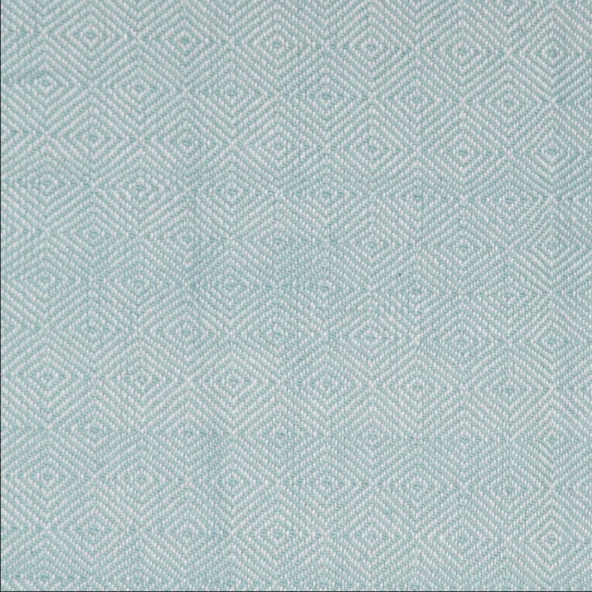 Weaver Green Diamond Blanket Teal / White