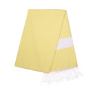 Sultan Turkish cotton towel, soft woven weave, detail