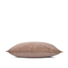 Dusty pink velvet cushion cover, soft cotton, styled